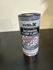 Insl-X Decorative Garage Floor Paint Flakes Red Blend New Sealed EGF-700