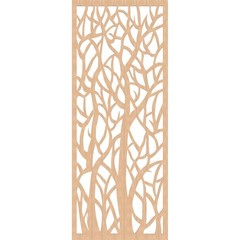 Ekena Millwork Lawrence Decorative Pierced Fretwork Wood Wall Panels 31 3/8W X