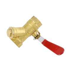 1/2″ 3/4″ 1″ BSP Brass Y Type Strainer Filter Ball Valve Equal Female Thread