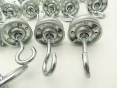 Overhead Conveyor Hanger Rotator Carrier Swivel Hook Powder Coating Lot of 25
