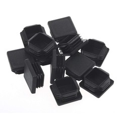 3/4 Square Tubing End Caps, 12 Pack for Chair Legs and Fence | Plastic square…