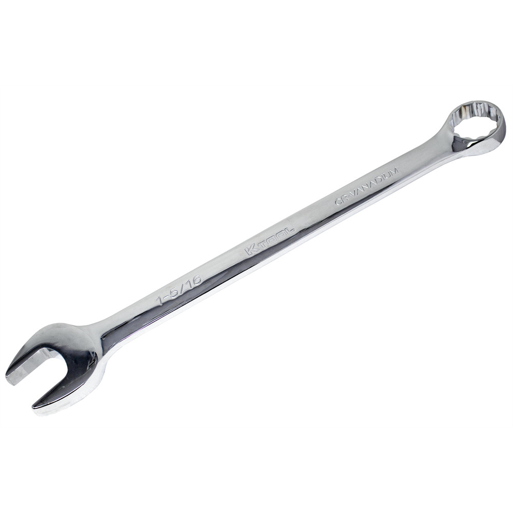 K Tool International Wrench 1-5/16 Inch Combination 12 Point 15 Degree High Pol