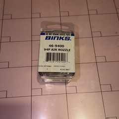 Binks 46-9400 HVLP 94P Machined Air Spray Gun Air Cap