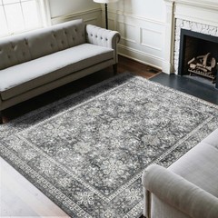 Area Rug, 8 x 10 ft Large Washable Rug, Non-Slip and Tear-Resistant Soft Carpet,