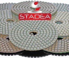 Stadea 5″ Diamond Polishing Pad Wet for Concrete Terrazzo Stone Polishing -1Pc