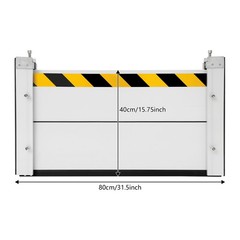 Baffle Flood Protection Barrier Reusable Flood Barrier Flood Protection Barrier