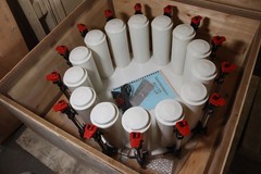 14-Head Latex Color Mixer Oil Based Paint Dispenser Double Pump & Gauge Lock