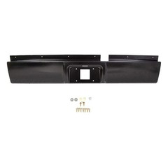 Rear Roll Pan Steel Black Primed w Lic Light for Dodge Ram 2500/3500 2003-2008
