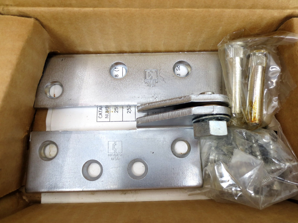 Hager 253 2C LH 4-1/2in Left Hand Full Surface Reinforcing Pivot Hinge