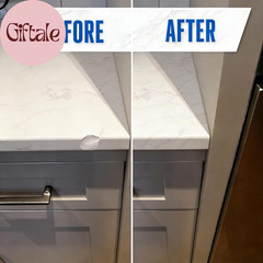 White Quartz Countertop Repair Kit Chip Crack Edge Fix Quick Drying