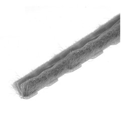 Zipper Pile Weatherstrip .270″ Backing – .350″ Pile Height – 100′ Roll Gray