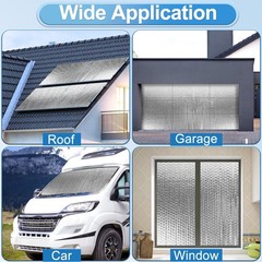 ToLanbbt Garage Door Insulation Kit – 6P Double Bubble Reflective Panel