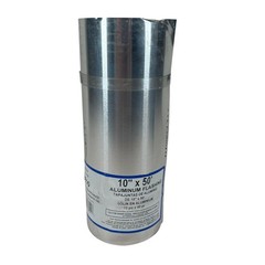 Amerimax 68010 Aluminum Flashing Roll 10 inch x 50 foot Silver Mill Finish