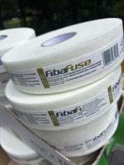 Case of 10 Rolls FibaFuse 2-1/16″ x 250′ White Paperless Drywall Joint Tape -NEW