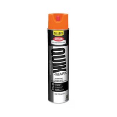 Krylon Industrial T03702007 Inverted Marking Paint, 22 Oz., Fluorescent Orange,