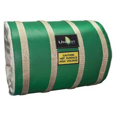 Unitherm Uvst 5616 16″ X 56″ L Fiberglass Cloth Insulated Pipe Jacket 1″ Wall