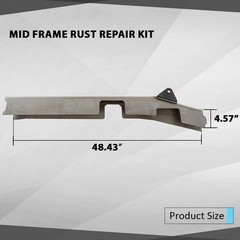 Mid Frame Rust Repair W/Spring Mount with Toyota Tacoma Regular Cab Prerunner