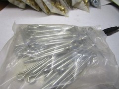 5/32″ x 1-3/4″ Zinc Finish Extended Prong Cotter Pin QTY 50