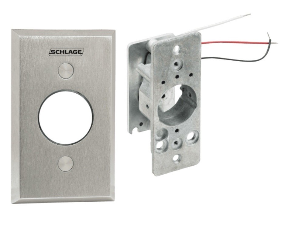 NEW IR Locknetics 653-15 Keyswitch, DPDT- Clockwise Momentary; 630 Satin Finish