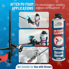 Spray Foam gun cleaner 6×16.9 fl. oz Insulation Polyurethane Sealant Remover