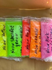 SET of 5 NEON colors Powder Coat 12.8oz/360g per color, total 4lb/1.8kg FREESHIP