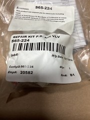 Bradley S65-224 Repair Kit P.B Air VLV #115L98-CI