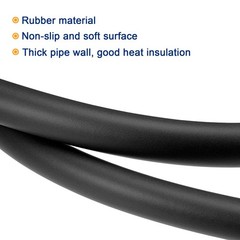 10mm ID 5mm Wall Thick 1.5m Foam Grip Tubing Handle Grips Tools Handle Support