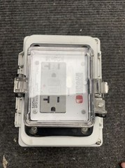 Used Hoffman A644PHC polyester hinged cover enclosure With Grace H-RF0-K2 Outlet