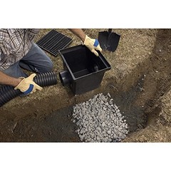 NDS Catch Basin Drainage Insert Grate Kit (12 x 12) 12×12, Green
