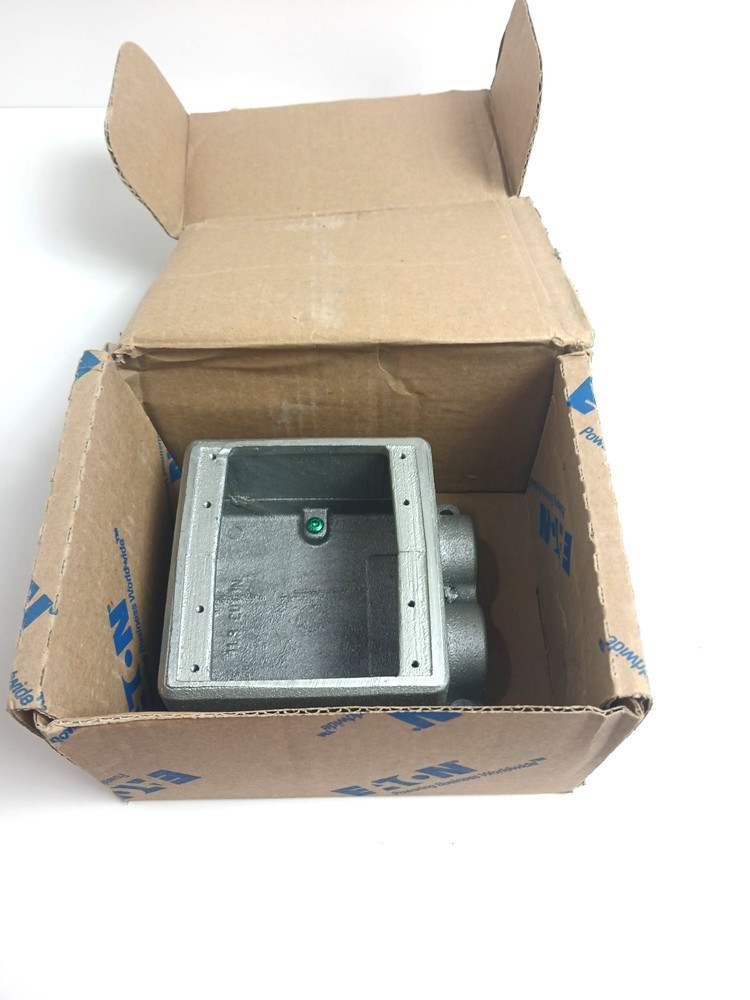 EATON CORPORATION TWO GANG FDC222 3/4” (NEW IN BOX)