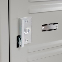 Global Industrial Six Tier 6 Door Box Locker 12″Wx12″Dx12″H Gray Assembled