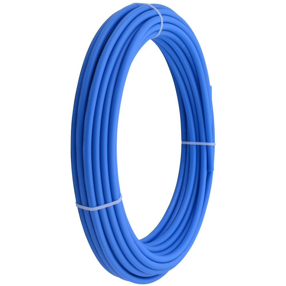 SharkBite 3/8 Inch x 100 Feet Blue PEX-B, PEX Pipe Flexible Inch,