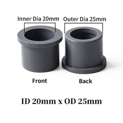25~63Mm to 20/25/32/40Mm Grey PVC Reducing Pipe Connector Aquarium Pipe Bushing