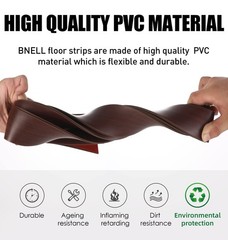 Bnell Floor Transition Strip Self Adhesive Vinyl Laminate Floor Cover Strip 3