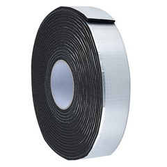 32.8 ft x 2 in Self – Adhesive Foam Pipe Insulation Wrap with Aluminum Foil
