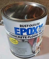 225359 Epoxy Shield Gray Base Single Part 1-Gallon Armor Concrete Floor Acrylic