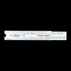 Concrete Slide Ruler 300 Yard Volume Calculator Slide Rule MADE IN USA!!!!