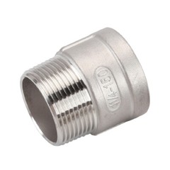 BSP Male to Female Stainless Fitting Adapter Connector 1/8 1/4 3/8 1/2 3/4 to 2
