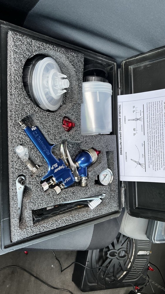 C.A. Technologies HVLP gravity feed spray gun kit