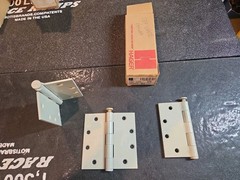 Hager BB1279 4.5″ x 4.5″ US26D Off White Ball Bearing Door Hinges 3 Pack NOS