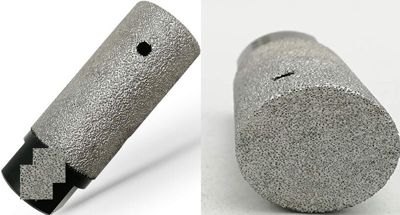 1/2″ Diamond Finger Milling bit 15mm for Glass Porcelain Ceramic Granite Marble