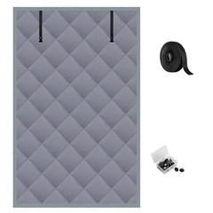 Window Insulation Kit, 3 Layers Oxford Fabric Panels and Cotton Filling with …