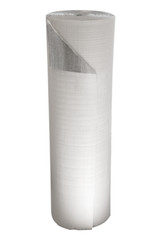 POST FRAME METAL BUILDING 1200sqft Reflective WHITE Foam Insulation 72X200ft R7