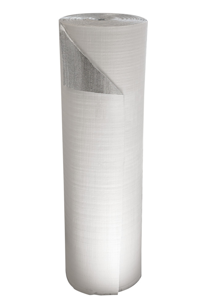 POST FRAME METAL BUILDING 400sqft Reflective WHITE Foam Insulation 48X100ft R7