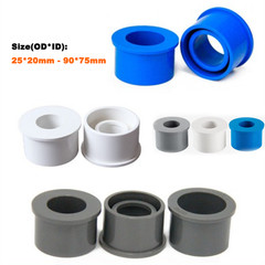 PVC Pipe Eccentric Reducing Bushing Fittings Connector Joints 25*20mm to 90*75mm
