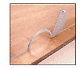 Bronze Anodized Semicircular Design Ticket Window with 6-1/2″ x 3-1/4″ Opening