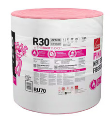 Owens Corning R- 30 Unfaced Fiberglass Insulation Roll 15 in. x 25 ft. (1 Roll)