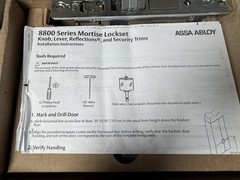 8800 Series Mortise Lockset Assa Abloy Accented
