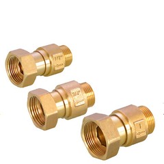 Brass Water Meter Check valve 1/2 3/4 1″ Non Return Valves Anti-backflow Fitting