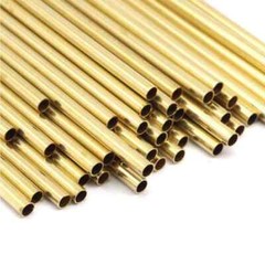 Brass Pipe Tube Straight Round 1mm Wall thickness 3.5-11.5mm OD 300 500mm Length